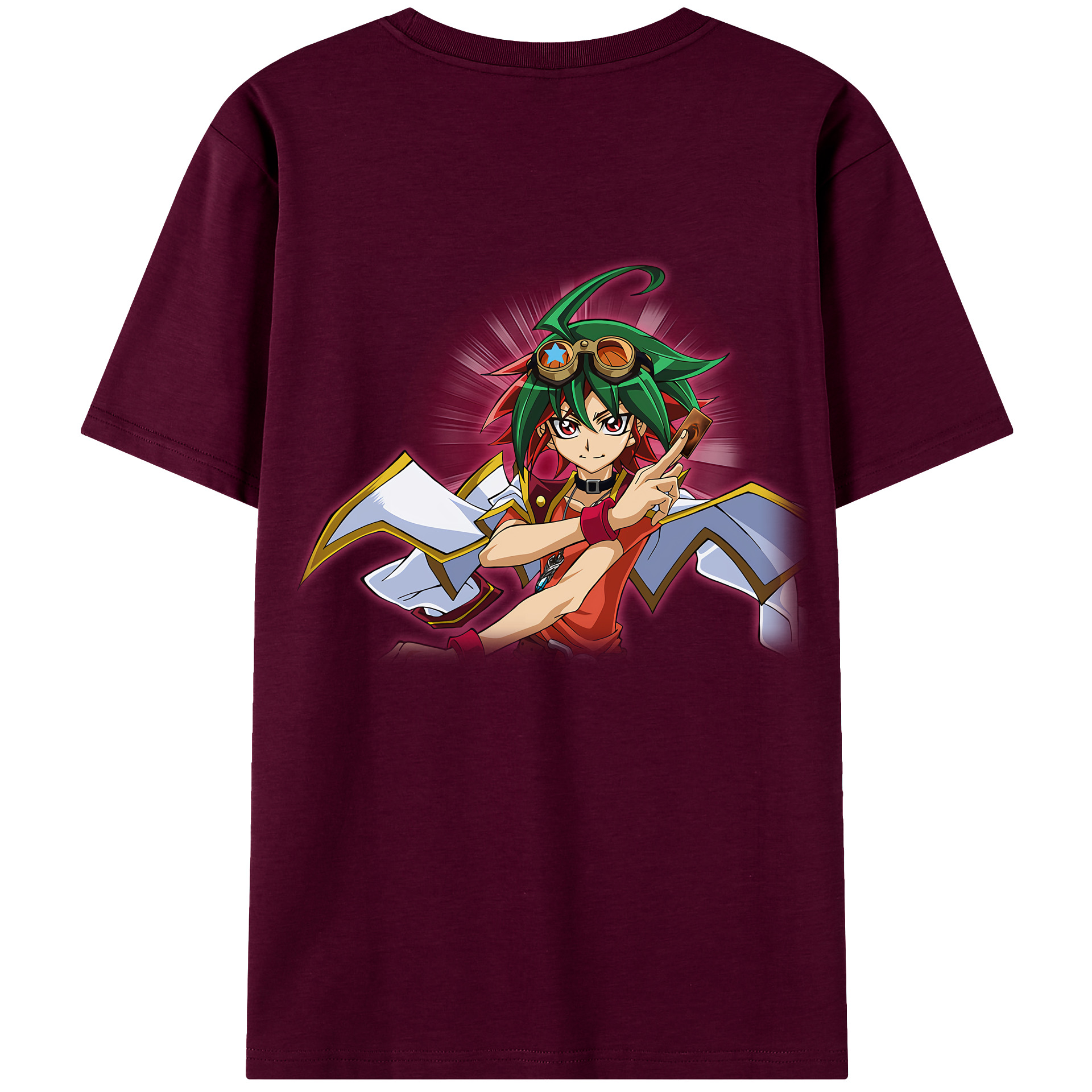 （画像用） 遊☆戯☆王 Yu-Gi-Oh! レディース半袖Tシャツ(バックプリント)